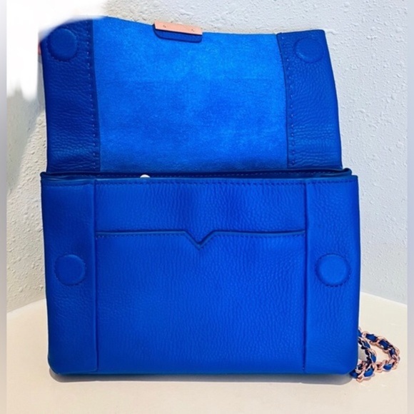 Ted Baker Parson blue UNLINED SOFT LEATHER‎ crossbody BAG brand new - Picture 6 of 16